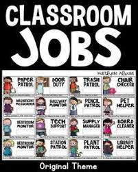 Classroom Jobs Student Job Cards And Name Tags Classroom Jobs Job Cards Student Jobs