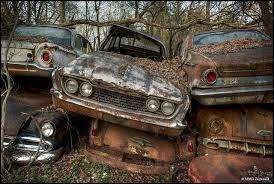 Us Car Graveyard Abandoned Cars Old Trucks Abandoned