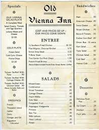 Old Vienna Inn Menu Vienna Virginia 1960 S Bidstart Item 28345240 In Collectibles Ephemera Menus Vienna Town Of Vienna Virginia
