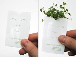 Floral spray bottle house cleaning logo business business card. 6 Unconventional Business Cards You Will Never Throw Them Away