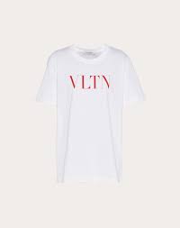 Vltn Print T Shirt For Woman Valentino Online Boutique