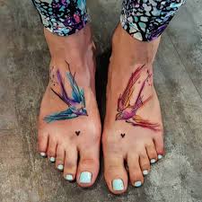 Superb foot flower tattoo idea for women and ladies. 90 Awesome Foot Tattoo Designs And The Controversy Behind Them