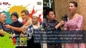 Pelakon sepahtu reunion live 2019. Dilayan Macam Samp4h Fathia Latiff Bongkar Situasi Di Belakang Pentas Sepahtu Reunion Ciungwanara