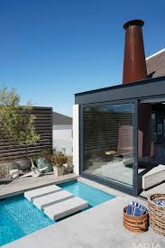 10m Lap Pool With Stepping Stones Connecting Formal Lounge To Braai Room Cabana Pool Area And Stepping Stones In Quartz Pool Designs Swimming Pools Pool Area