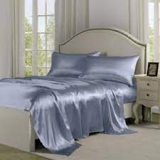 Periwinkle Blue Silk Bed Sheets Bedding Silk Bed Sheets Dorm Room Themes House Room