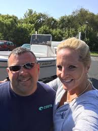 Grateful for food donations after the hurricane