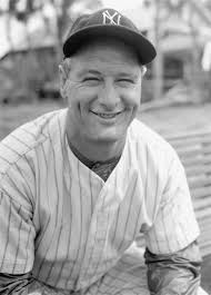 Lou Gehrig, age 36, is elected to Baseball's Hall of Fame. December 7, 1939.