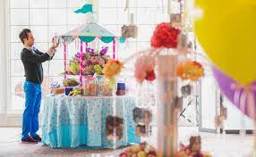 A Peek Inside Kevin And Danielle Jonas Super Cala Fabulous Baby Shower Celebrity Baby Showers Creative Baby Shower Baby Shower Party Decorations