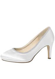 Eine hochzeit verlangt auch den gästen einiges ab. Brautschuhe Weiss Online Sortiment The Beautiful Bri