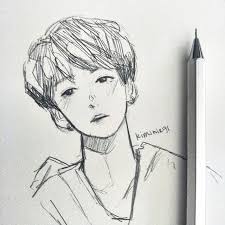 Pin By Agata On Bts Bts Drawings Kpop Drawings Bts Fanart