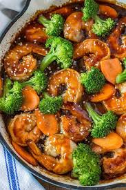 Shrimp Stir Fry With Water Ketchup Soy Sauce Cornstarch Honey Crushed Red Pepper Sesame Oil Canol Shrimp And Vegetables Stir Fry Dinners Seafood Entrees