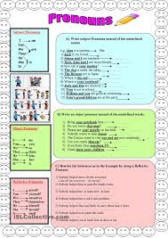 Pronouns Subject Object Reflexive Subject Object Reflexive Pronoun Personal Pronouns
