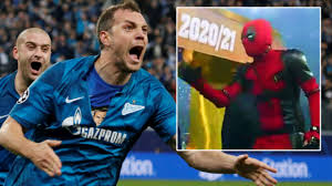 Cities, semenov, nenakhov, niic, bogosavac, ivan glushakov. Marvel Ous Zenit S Dzyuba Fulfils A Dream By Donning Deadpool Costume On His Way To Lift Russian Premier League Trophy Video Rt Sport News