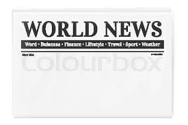 What is a healthy lifestyle? Folded Newspaper Blank Background For Stock Vector Colourbox