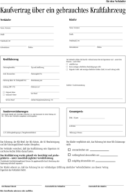 Lesen sie auf dieser seite die wichtigsten hinweise zum verkaufsprozess. Kaufvertrag Uber Ein Gebrauchtes Kraftfahrzeug Pdf Kostenfreier Download