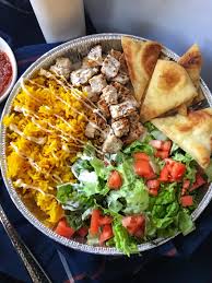 Halal Guys Chicken And Rice Recipe Halal Guys Recipe Halal Recipes Chicken Recipes Halal