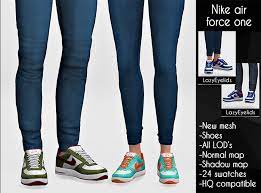 Nike tanjun sneakers for kids & toddlers. Sims 4 Nike Cc Shoes Slides Leggings More Fandomspot