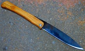 Commande Client Couteau Piemontais Lame De 12 Cm Forgee En Xc 75 Avec Trempe Selective Manche En Vieux Buis Sauvage Cus Kitchen Knives Folding Knives Knife