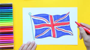 The union jack was the flag and symbol of great britain. How To Draw The Union Jack National Flag Of United Kingdom Youtube