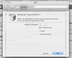 Automatically install and update canon printer drivers. Canon Ir2016 Error 50 Apple Community