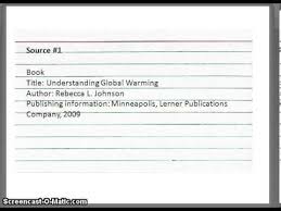 How To Write A Note Card For A Research Paper Academic Writing Research Paper Writing