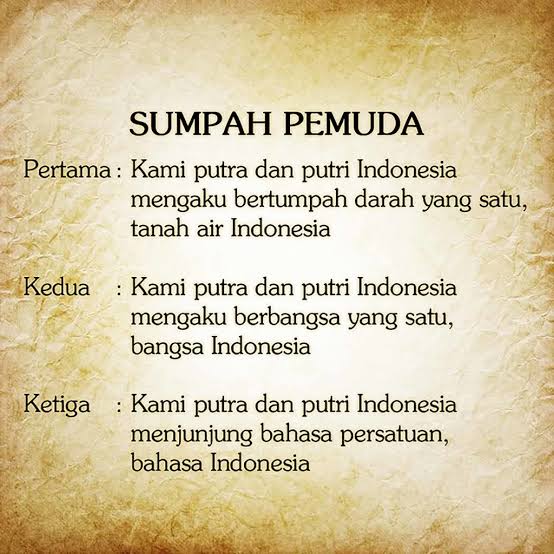 Sejarah Sumpah Pemuda 28 Oktober 1928