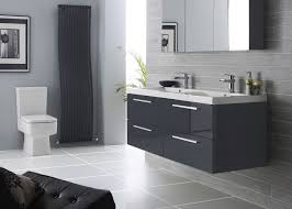 Colors represent the character of the bathroom's owner. 5 Grey Bathrooms For Every Style Maison Valentina Blog