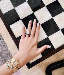 My First Order Of Business When I Got Back To Manila A Nail Art Session I Ve Been Getting My Nails Done Heart Evangelista Stacked Jewelry How To Do Nails