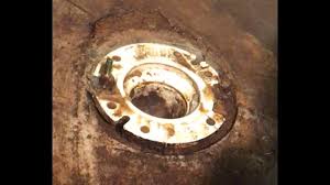 How To Easily Repair A Broken Toilet Flange Youtube