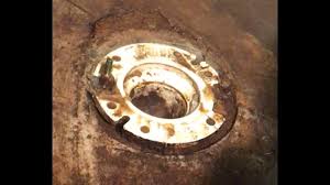 If you are working with cast iron flange and the slots where the bolts are supposed to go is broken out, they make a repair piece for this. How To Easily Repair A Broken Toilet Flange Youtube