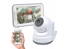 Get notified about all your baby's. Baby Monitor Royale Hd Babyfon Mit 12 7 Cm Touchscreen Und App Bc3000 Elro