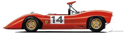 Ferrari never really appreciated how competitive canam was. Ferrari 612 Can Am 1968 Digital Art By Luc Cannoot