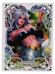 Android 21 Dragon TC Goddess Top Card 1st Limit Anime Doujin Holo Story  Card | eBay
