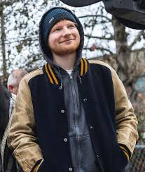 Shape Of You Ed Sheeran Varsity Bomber Jacket Danezon