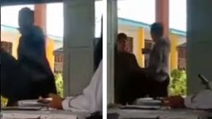 Viral Video Seorang Guru SMA Lakukan Tindak Kekerasan dengan Memukul dan  Tendang Muridnya di Depan Kelas