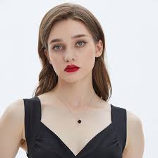 Black Obsidian Necklace for Women Men, Sterling Silver 10mm Round Black  Tourmaline Necklace Black Pendant Necklace Natural Stone Necklaces Obsidian  Jewelry Christmas Gifts for Women Girls : Handmade Products