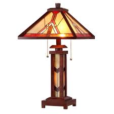Moreover, the base of the lamp will often reflect the style of the lamp shade. Table Lamps Mission Lamps Tiffany Lamps Stained Glass