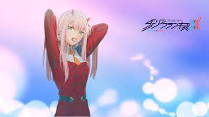 4501513 zero two darling in the franxx pink download 1920x1080 wallpaper curious cute zero two looking away. Zero Two Wallpaper Hd Wallpaper Hintergrund 1920x1080 Wallpaper Abyss