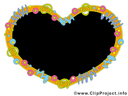 Pfirsich herz schleife, bogen, bogen clipart png. Rahmen Herz Clipart
