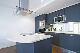 blue kitchen cabinets (kitchen