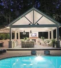 13 Clever Designs Of How To Make Backyard Pool House Ideas Tavernierspa Pool Houses Pool Patio Designs Backyard Pool