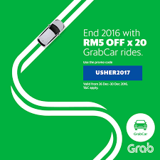All of coupon codes are verified and tested today! Grabcar Promo Code Rm5 Off 20 Rides Until 30 December 2016
