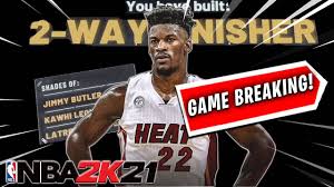 Nba 2k21 How To Make A Jimmy Butler 2 Way Finisher Build The Most Ove In 2020 Butler Jimmy Nba
