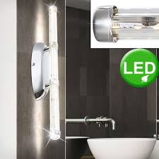 Hauteur applique salle de bain. Applique Murale Led Salon Chambre Miroir Eclairage Salle De Bain Lampe Chrome Globo 68047 10w Etc Shop Lampes Mobilier Technologie Tout D Une Source Etc Shop