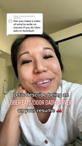 Uber Driver Resume