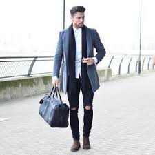 Here are some men outfit ideas with awesome chelsea boots. Black Leather Holdall With Dark Brown Chelsea Boots Outfits For Men 2 Ideas Outfits Lookastic