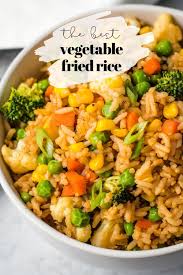 Easy Vegetable Fried Rice Karissa S Vegan Kitchen Recipe In 2020 Quick Vegan Meals Rice Recipes Vegan Vegan Dinner Recipes