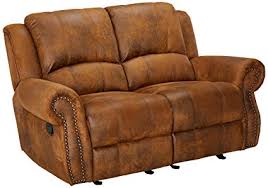 Our custom products are not produced in mass quantity, so we are able to lend greater attention to detail. Sir Rawlinson Gliding Reclining Loveseat With Nailhead Studs Buckskin Brown Amazon In Home Kitchen