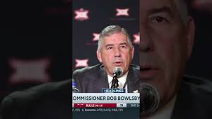 Big 12 Commissioner Bob Bowlsby to step down #Shorts