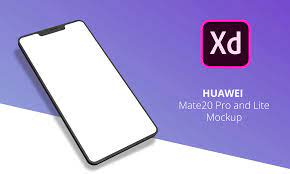 Download Huawei Mate 20 Minimal Mockup Free Xd Resource Adobe Xd Elements